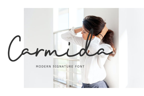 Carmida: A Handwritten Font for Editorial Design