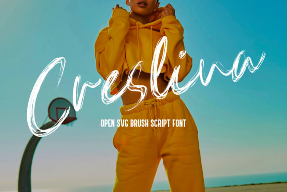 Creslina: A Handwritten Font for Crafters