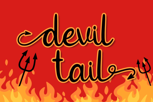 Devil Tail Font: Elevate Your Campaign Visuals