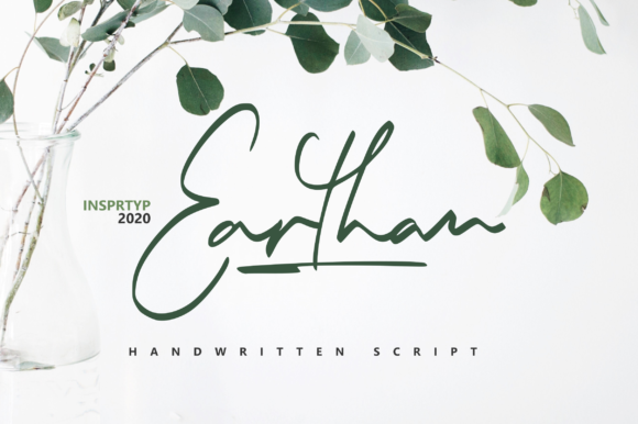 Earthan Font Review for Web Designers
