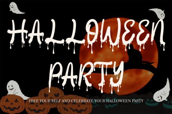 Halloween Party: A Handwritten Font for Editorial Charm