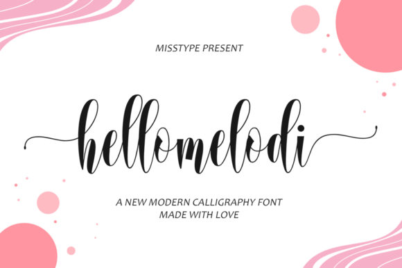 Hellomelodi: A Script Font for Modern Web Design