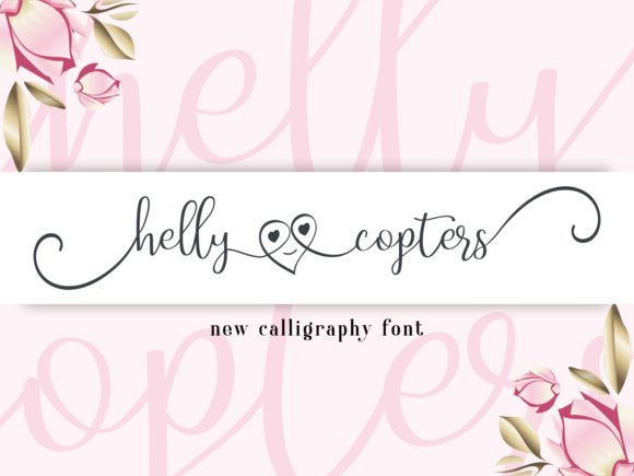 Helly Copters: A Handwritten Font for Branding