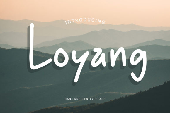 Loyang: A Handwritten Font for Makers