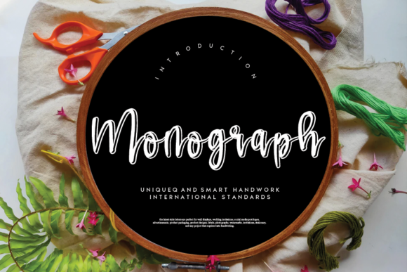 Monograph: A Handwritten Font for Polished Branding