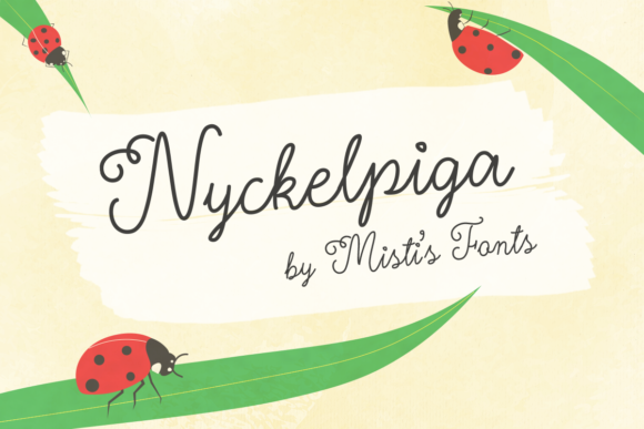 Nyckelpiga: The Handwritten Font That Elevates Brand Identity