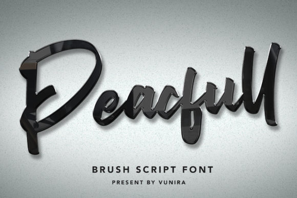 Peacfull: A Handwritten Font for Scroll-Stopping Headlines