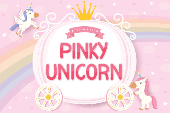 Pinky Unicorn: A Handwritten Font for Web Designers