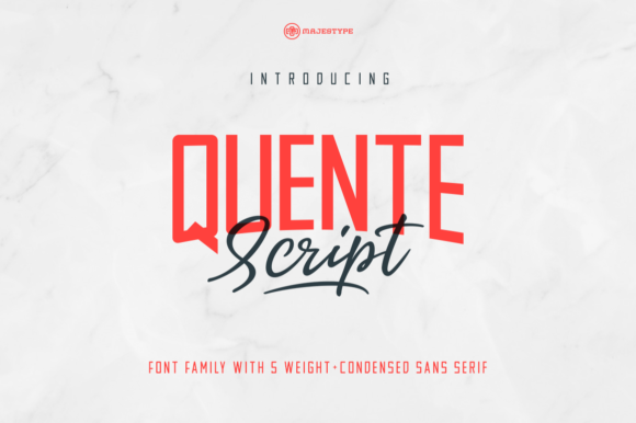 Quente: The Friendly Handwritten Font for Crafters