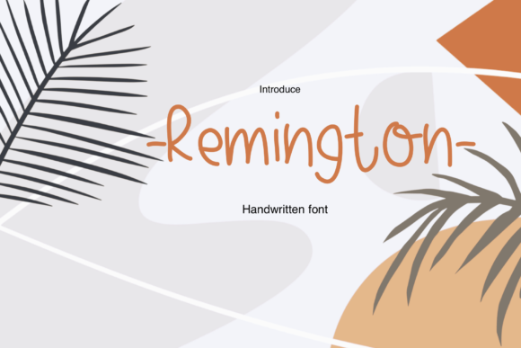 Remington Font: Elevating Web Design with Handwritten Charm