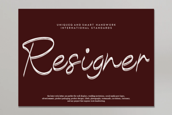 Resigner Font: A Web Designer’s Review