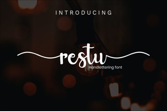 Restu: A Timeless Script Font for Editorial Design