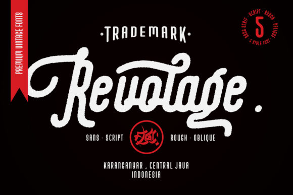 Revolage: A Handwritten Font for Makers
