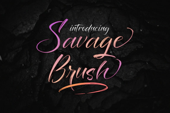 Savage Brush Font: Elevate Your Brand Identity