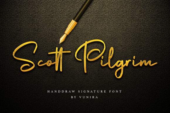 Scott Pilgrim: A Handwritten Font for Authentic Branding