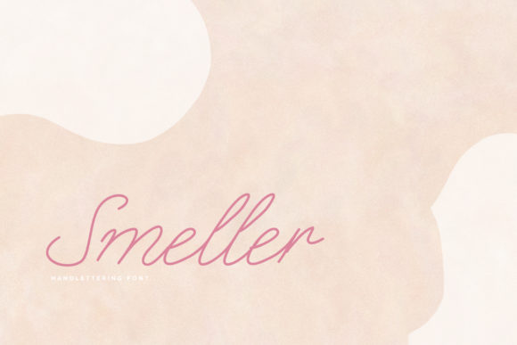 Smeller Font: Elegant Script for Handmade Brands