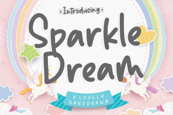 Sparkle Dream Font for Handmade Makers