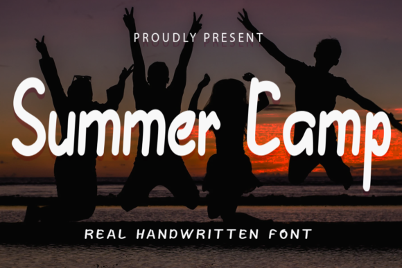 Summer Camp Font: A Handwritten Typeface for Branding