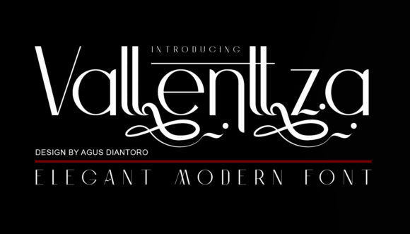 Vallenttza: A Handwritten Font for Modern Brands