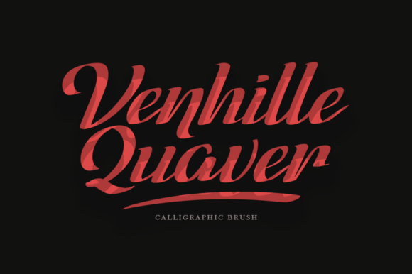 Venhille Quaver: The Handwritten Typeface for Bold Campaigns