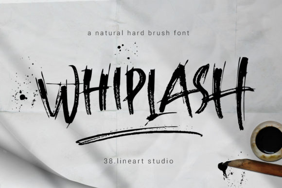 Whiplash: A Handwritten Font for Authentic Branding
