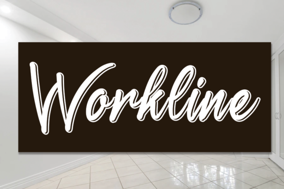 Workline: The Perfect Handwritten Font for Crafters
